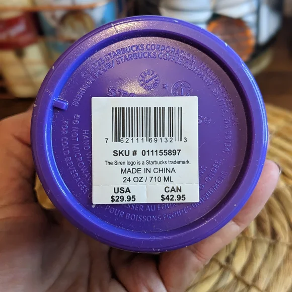 Starbucks Purple Glow-in-the-Dark Tumbler - Picture 4 of 4